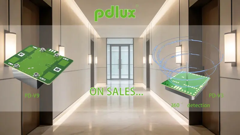 Mikrowellen-Bewegungssensoren PD-V9 und PD-V3